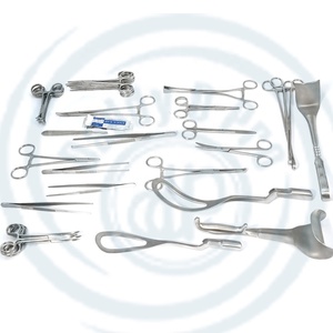 Ensemble d'instruments pour césarienne obstétricale 39 pièces outils réutilisables en acier inoxydable pour une utilisation chirurgicale PAR DADDY D PRO CE ISO APPROUVÉ - Product Image 1