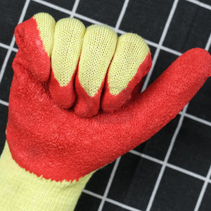 2026 Wholesale Work <b>Gloves</b> Men Guante Personal Hand Protective Green Safety Coated <b>Gloves</b> Construction - Product Image 6