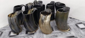 Mug en corne de viking de qualité supérieure pour les fêtes et les occasions amusantes, mug en corne personnalisé pour la maison, l'hôtel et le restaurant - Product Image 6