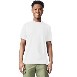 Camiseta 100% algodón personalizada con cuello redondo, camiseta de color sólido con cuello redondo, camiseta para hombre, camiseta de cuello redondo para hombre - Product Image 5
