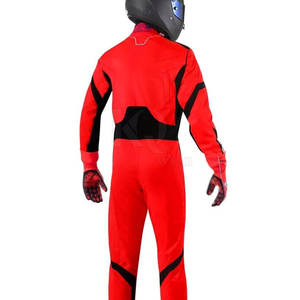 Combinaison de course automobile de haute qualité, respirante et légère en polyester/nylon, équipement de sport automobile pour karting et course sur circuit - Product Image 4