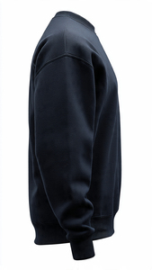 Sudadera Oversize de Cuello Redondo para Hombre, 100% Algodón, Gruesa y Cálida, Lisa, para Streetwear de Invierno - Product Image 3