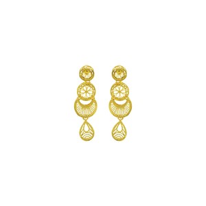 เครื่องประดับแฟชั่นขายส่ง ทอง 14K 18K 24K ชุบทองไมครอน ทองเหลืองหนา สร้อยคอสั้นสำหรับเจ้าสาว ชุดเครื่องประดับสไตล์ดูไบแบบดั้งเดิม - Product Image 6