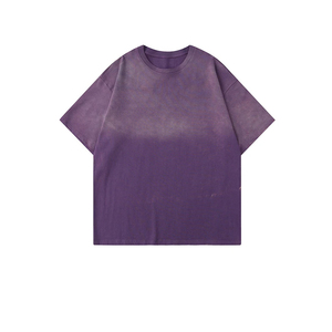 Service OEM T-shirt Ringer Oversize pour Homme, Délavé à l'acide, Grammage lourd, 100% Coton, Écologique, Design Vintage Personnalisé, Vente en gros - Product Image 4