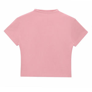 Camiseta Corta de Mujer de Alta Calidad, 220 g/m², 92% Algodón, 8% Elastano, con Logotipo Personalizado, para Universidad o Campus - Product Image 5