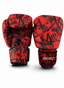 Guantes de Boxeo Ligeros y Protectores, Guantes de Entrenamiento y Sparring para Kickboxing y MMA, Estilo de Cuero PU, Guantes con Absorción de Impactos - Product Image 3