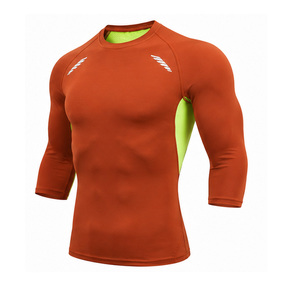 Camiseta Deportiva para Hombre, 100% Algodón, Elástica, Transpirable, de Secado Rápido, para Gimnasio, Fitness, con Logotipo Personalizado - Product Image 5
