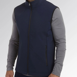 Chaleco Acolchado de Nailon Resistente para Hombre, Chaqueta sin Mangas con Cuello Alto, Repelente al Agua, Cálido y Acolchado, Tallas Grandes - Product Image 2