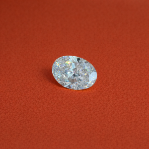 Diamant de laboratoire ovale en vrac, 3 carats, couleur EF, clarté VVS2, certifié IGI, pour bijoux classiques - Product Image 3