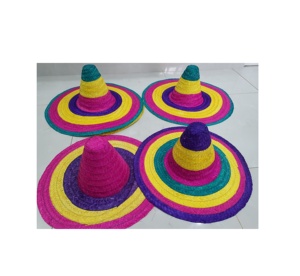 หมวกฟางช่วยชีวิตชายหาดขนาดใหญ่พิเศษขายดีหมวกปีกกว้างของขวัญเครื่องจักสานสำหรับผู้หญิงใช้ในครัวร้านอาหารในวันหยุดฤดูร้อน - Product Image 1