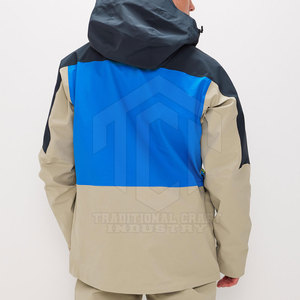 Veste de ski d'hiver de haute qualité avec matériau léger, design respirant à capuche pour une utilisation en extérieur, logo sur le devant - Product Image 4