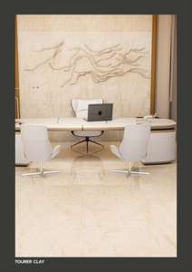 Azulejos de Porcelana Pulida de Lujo con Acabado Brillante, 600X600MM 24X24, Azulejos de Cerámica Vitrificados para Pisos Residenciales y Comerciales - Product Image 3