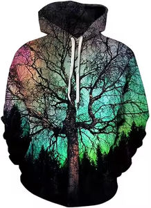 Sudaderas con Capucha Estampadas en 3D para Hombre, Estilo Clásico, Manga Larga, Otoño, Última Moda, Personalizadas, Sublimadas, de Alta Calidad, al por Mayor - Product Image 3