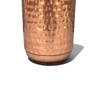 Pot en cuivre martelé authentique d'Inde, provenant de Indian exports international. (Cuivre pur certifié) - Product Image 4