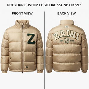 เสื้อแจ็คเก็ตบุผ้าฝ้ายสำหรับผู้ชาย พรีเมียม 210 GSM ผ้าวอร์สเตด กันน้ำ กันลม หนา อุ่นสบาย เหมาะสำหรับฤดูหนาว สไตล์ลำลอง พร้อมบริการ OEM - Product Image 1
