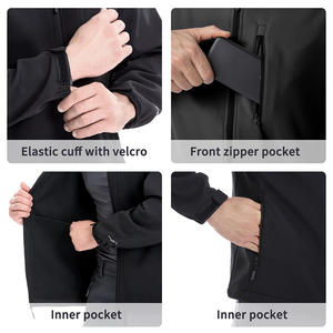 Nouvelle Veste d'Extérieur 2026 pour Hommes – Logo Personnalisé, Design Unique, Style Urbain, Coupe-Vent Softshell - Product Image 5