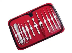 Kit de Anatomía Manual Reutilizable de Acero Inoxidable con Certificación CE, 20 Piezas, para Estudiantes de Biología y Entomología, OEM por Dentavex - Product Image 3