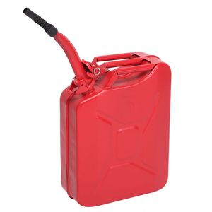 Tanica per Benzina e Diesel in Acciaio da 20L, Standard USA, con Tubo per Olio, Realizzata in Lamiera Laminata a Freddo - Product Image 1
