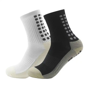 Econex Sports <b>Knee</b> <b>Socks</b> for Running Geometric Pattern White Black Knitted Breathable Non-Slip Spandex/Nylon/Cotton Winter Use - Product Image 1