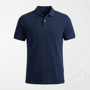 Vente en gros de polos pour hommes sur mesure avec logo imprimé, nouveau design, couleur unie, tissu tricoté, fabriqué au Pakistan - Product Image 1