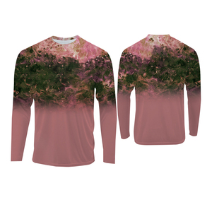 Camiseta de Pesca con Capucha para Adultos, 100% Poliéster, UPF 50, Impresión Digital Personalizada, Camiseta de Manga Larga de Secado Rápido para Hombre - Product Image 3