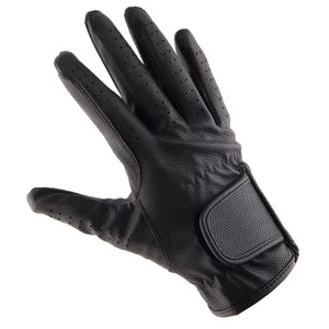 Wholesale Custom High Quality Summer Leather Fitness Outdoor Sport Equestrian Horse Riding Gloves Breathable UV Protection Full - Product Image 5