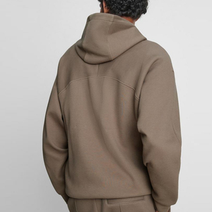 Sweat-shirts pour hommes de qualité supérieure, en coton mélangé, basiques, pull-overs 100% coton, sweats-shirts unis, vêtements de mode respirants pour hommes - Product Image 2