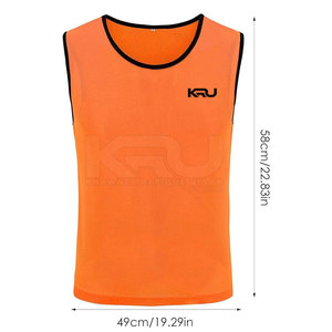 Custom Logo Breathable Moisture-Wicking 100% Polyester Team Sports <b>Training</b> <b>Bibs</b> for Football Basketball Volleyball All Seasons - Product Image 4