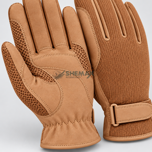 Guantes de equitación personalizados con costuras duraderas, materiales suaves y marca personalizada para jinetes. - Product Image 6