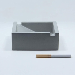 Aluminum Square American Style <b>Portable</b> Smokeless Windproof <b>Ashtray</b> Outdoor Indoor Decorative Fancy Durable Heat Resistant - Product Image 6