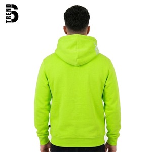 Sudadera con Capucha de Color Sólido 100% Algodón para Hombre, Ropa Casual Urbana, Transpirable, Ecológica, Servicio OEM, Marca Privada, MOQ Bajo - Product Image 3