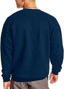 Sweat-shirt de sport pour homme, grande taille, manches longues, chaud, couleur unie, séchage rapide, tissu extensible, logo personnalisé - Product Image 6