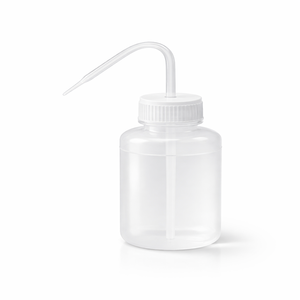 ขวดบีบล้างทำความสะอาดทรงสี่เหลี่ยมสีขาวทำจากโพลีโพรพิลีน ขนาด 250 มล. ฝาเกลียว หัวฉีดยาว รับประกัน 3 ปี รองรับ OEM/ODM ปรับแต่งได้ - Product Image 1