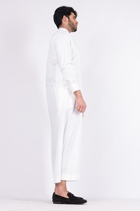 Túnica islámica tradicional Juba para hombre, ropa musulmana cómoda, manga larga, corte holgado y modesto, tela transpirable - Product Image 3