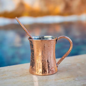 Mug en cuivre fait main au design ananas en métal, idéal pour la bière et le café, le plus vendu, mug décoratif en cuivre pour la cuisine à prix de gros - Product Image 1