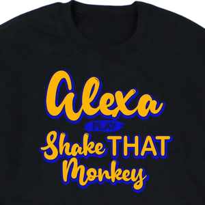 Alexa Play STM Crewneck <b>Sweatshirt</b> <b>Black</b> Women's Casual Pullover Fleece Top Graphic College Apparel Long Sleeve Cozy <b>Sweatshirt</b> - Product Image 5