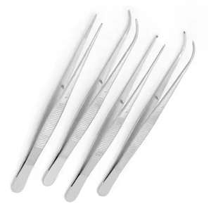 Pinzas Quirúrgicas Dentales Semken Taylor Curvas de Alta Calidad, Pinzas de Disección y Aplicación, Acero Inoxidable, Aprobadas por la CE, Venta al Por Mayor - Product Image 5