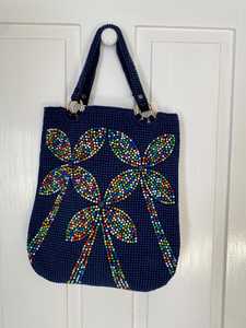 Sacs bandoulière mini pour femmes, faits main, brodés, perlés, entièrement à sequins, légers, qualité export, en stock pour la mode - Product Image 6