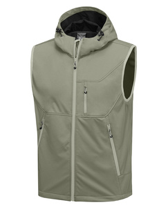 Unisex Gray Full-Zip O-Neck Sport Jacket Breathable Polyester Long Sleeve Winter Wear <b>Heated</b> Eco-Friendly Streetwear 250 GSM - Product Image 3