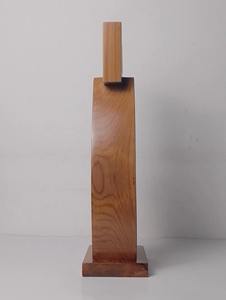 Coeur en bois artisanal, objet décoratif, symbole d'amour minimaliste, pour table, étagère et décoration de salon moderne, provenant d'Inde - Product Image 5