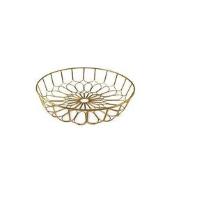 Elegante cesta de metal decorativa para frutas, para encimera de cocina, frutero de alambre para mesa de comedor, exhibición y almacenamiento en el hogar. - Product Image 2