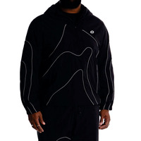 Vestes coupe-vent réfléchissantes personnalisées, légères, à capuche, streetwear, pour hommes, pour entraînement en plein air, course à pied, OEM
