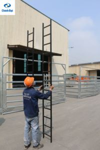 Cường độ cao kim loại gia súc tấm Heavy Duty mạ kẽm thang - Product Image 5