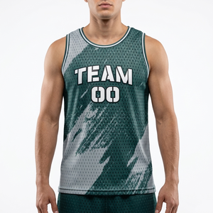 Vente en gros de maillots de basket-ball personnalisés, fabricant de vêtements de sport OEM ODM, fournisseur d'uniformes d'équipe en gros, vêtements de sport à marque privée - Product Image 2