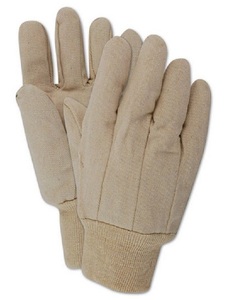 Gants en toile de coton légers, écologiques et durables pour hommes, avec double paume épaisse et résistante à l'huile, couleur personnalisable, lot de quatre - Product Image 1
