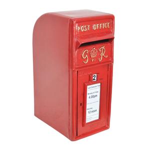 Antique <b>Post</b> <b>Box</b> Garden Supplies Wedding Event Decoration Decorative Custom Letter <b>Post</b> Holder <b>Box</b> Red Coated Heavy Duty - Product Image 5