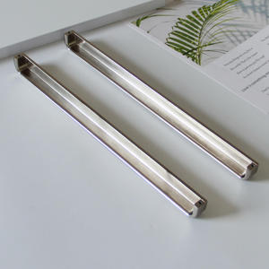 Tirador Rectangular Largo y Delgado de Aleación de Zinc, Moderno y Duradero, con Acabado Cepillado, para Muebles de Cocina, Baño y Comedor - Product Image 4