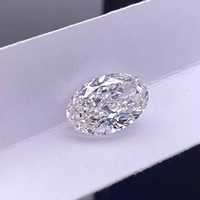 Diamante brillante y radiante de corte ovalado, cultivado en laboratorio, CVD HPHT, diamante suelto con certificado IGI, piedra suelta para la fabricación de joyas.
