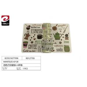 Napperons 43x28 au design unique pour machine à café - Product Image 1