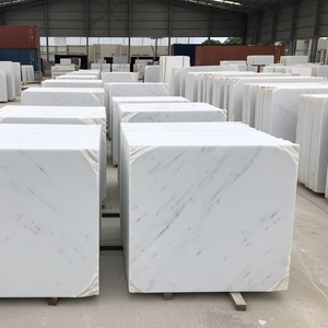 Vietnam Pure White Marble Blocks for Luxury Floor Tiles and Sculptures Direct Quarry Price High Polished Grade Natural <b>Stone</b> - Product Image 1